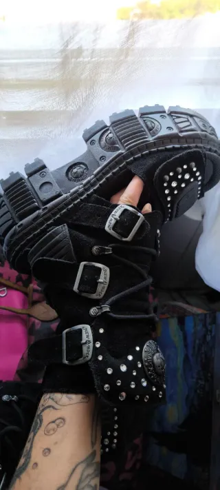 Botas/Sandalias New Rock Swarovski Ed. Limitada