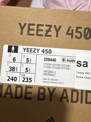 Adidas Yeezy 450 Gris