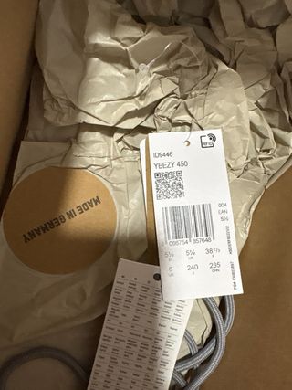 Adidas Yeezy 450 Gris