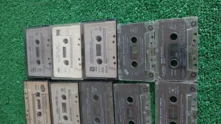 Lote de 10 Cintas de Cassette Variadas