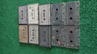 Lote de 10 Cintas de Cassette Variadas