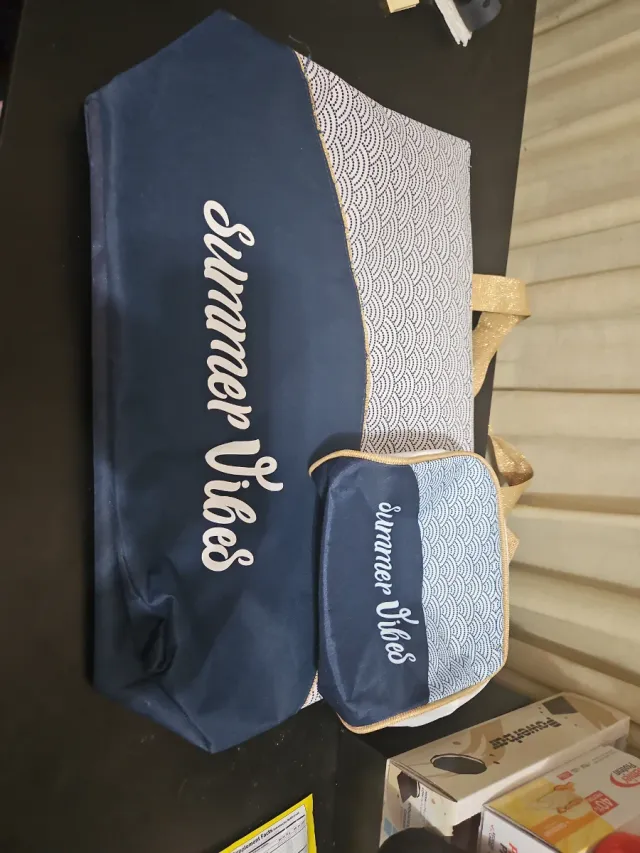 Bolsa de playa y neceser Summer Vibes