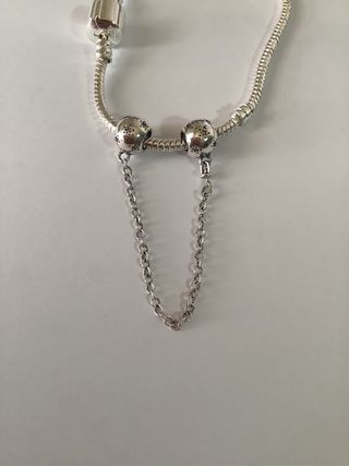 Charm Cadena Seguridad  Estrellas