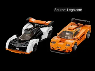 LEGO 76918 McLaren Solus GT & McLaren F1 LM