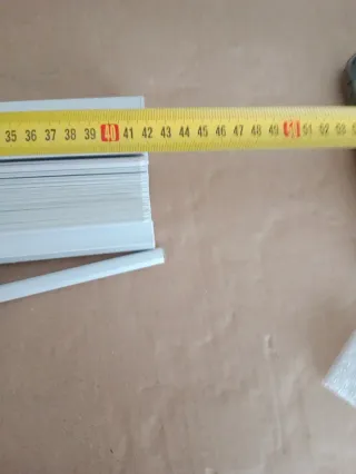 Cortina Veneciana Plástico Blanca