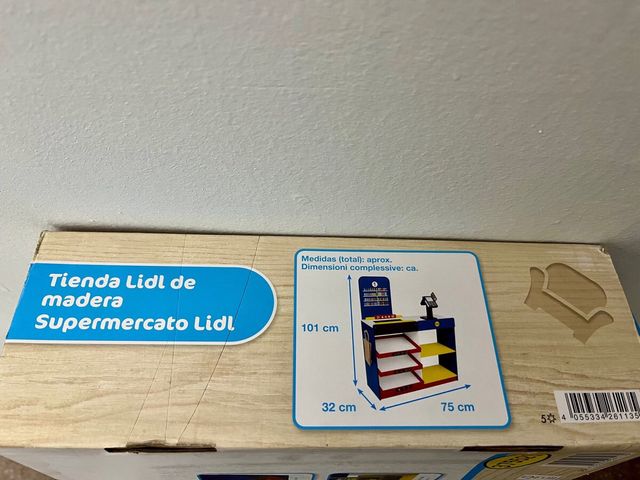 Supermercato di legno per bambini