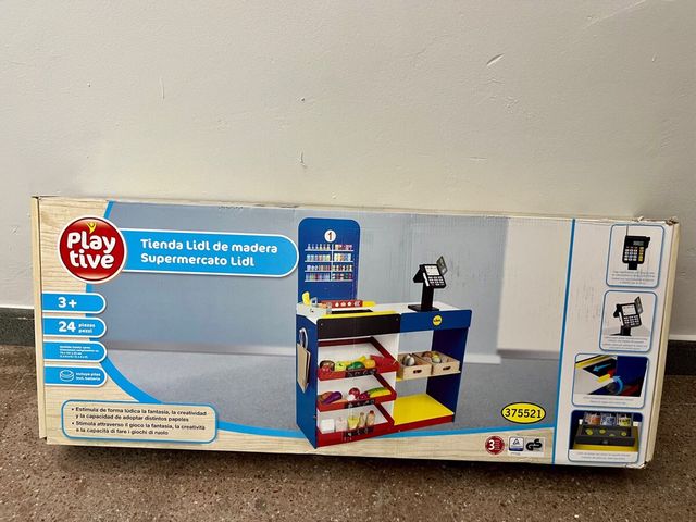 Supermercato di legno per bambini