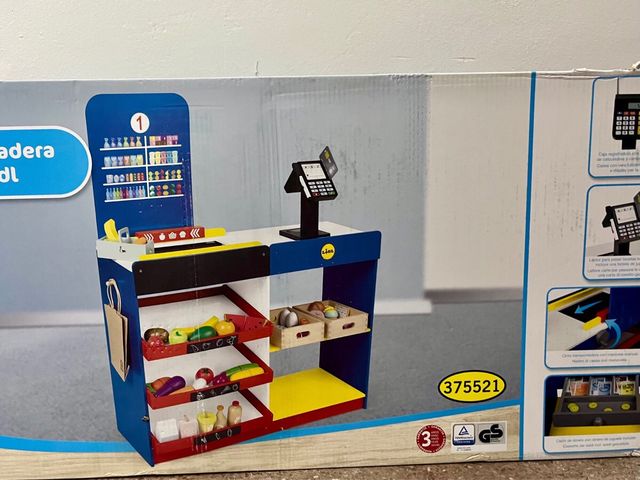 Supermercato di legno per bambini