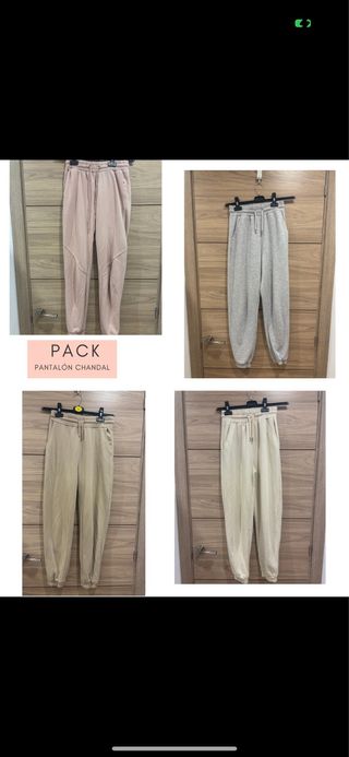 Pack 4 Pantalones Chándal