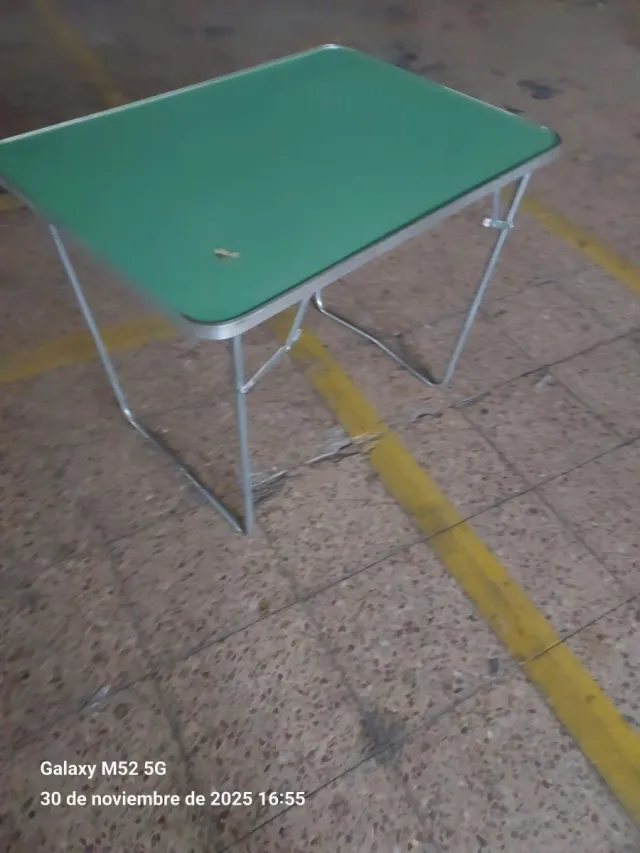 Tavolo da campeggio pieghevole vintage anni '60