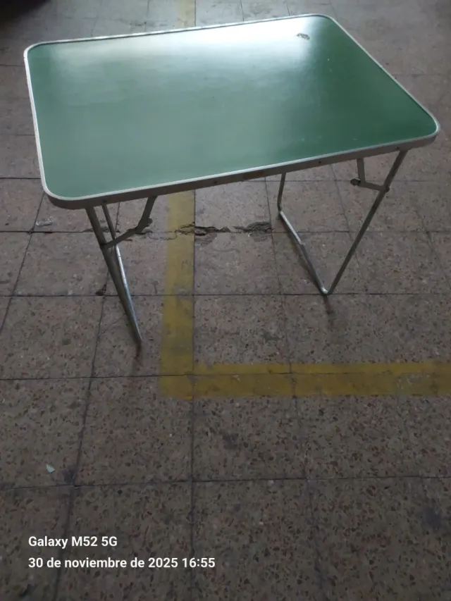 Tavolo da campeggio pieghevole vintage anni '60