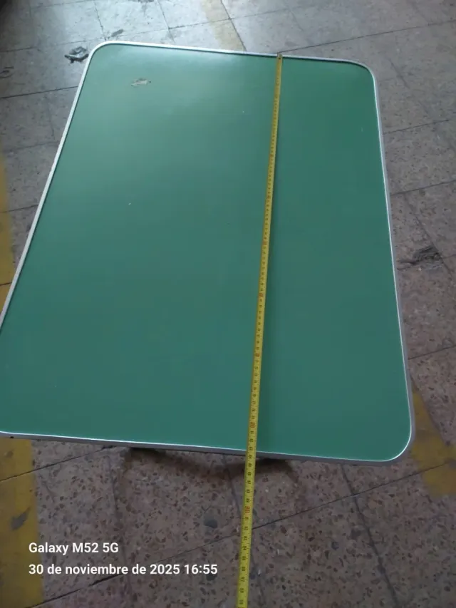 Tavolo da campeggio pieghevole vintage anni '60