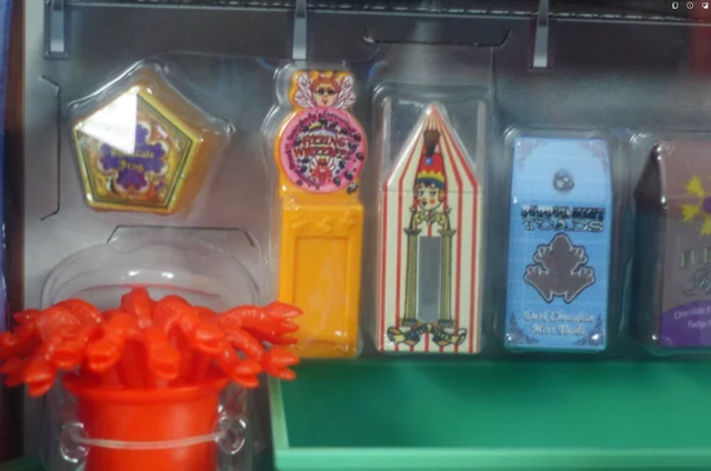 Harry Potter e Ron no trem de Hogwarts