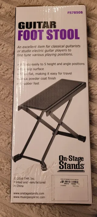 Reposapiés Guitarra On-Stage Stands FS7850B