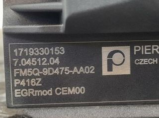 Ford 1133937 fm5q-9d475-aa02 válvula egr kuga cbs