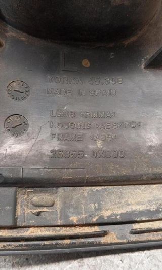 Piloto nissan 268550x000 26855 0x000 terrano 45256