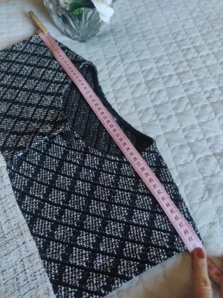 Chaleco excelente  Sfera Mujer , gris/beige ,negro