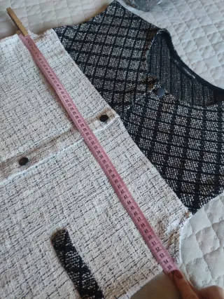 Chaleco excelente  Sfera Mujer , gris/beige ,negro