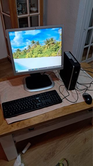 Ordenador HP Completo Negro