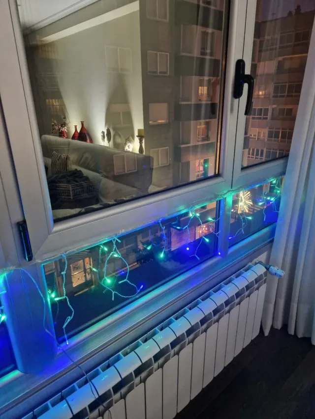 Luces decorativas multicolor