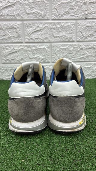 Scarpe Premiata uomo grigie bianche