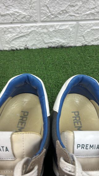 Scarpe Premiata uomo grigie bianche