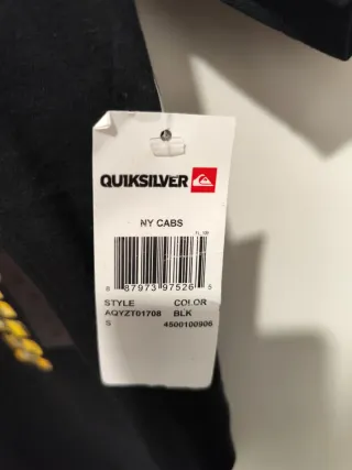 Nueva! Camiseta Quiksilver Talla S