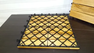 Suelo de madera para exterior