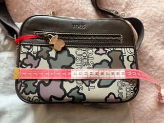 Bolso bandolera Tous marrón multicolor