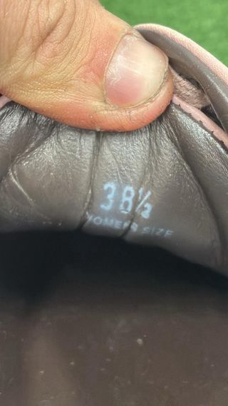 Scarpe Hogan donna rosa beige difetto in foto