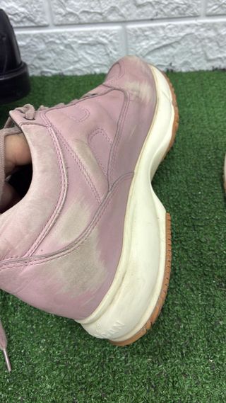 Scarpe Hogan donna rosa beige difetto in foto