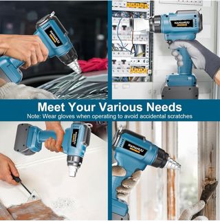 Pistola Aire Caliente Inalámbrica 18V