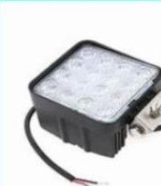 FOCOS DE 16 LEDS 48W luz blanca