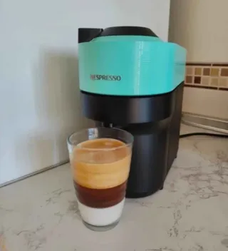 Cafetera Nespresso - Color Verde menta - Excelente