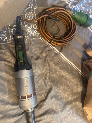 Taladro eléctrico vintage