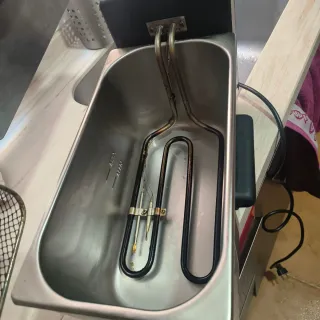 Freidora Eléctrica Acero Inoxidable