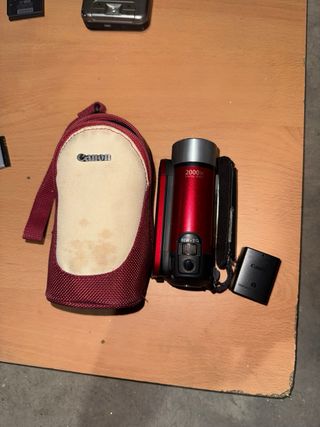 Videocámara Canon Legria FS306 Roja