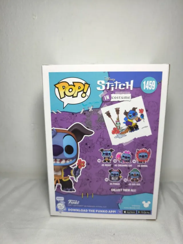Funko Pop Stitch como Bestia 1459 Disney