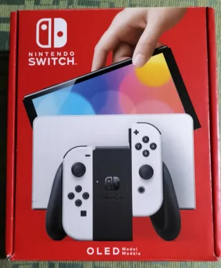 Nintendo Switch OLED + 128GB MicroSD