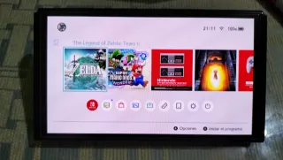 Nintendo Switch OLED + 128GB MicroSD