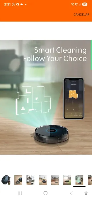 Robot Aspirador Friegasuelos ZOZEE