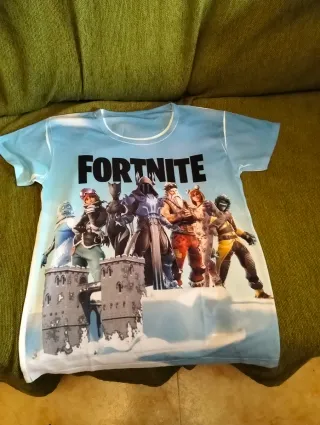 Camiseta Fortnite Personajes Castillotalla 14 años