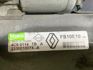 Renault 58831 motor arranque 233001007 scenic iii