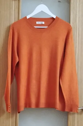 Jersey naranja teja mujer talla XL/42