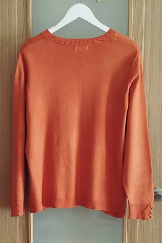 Jersey naranja teja mujer talla XL/42