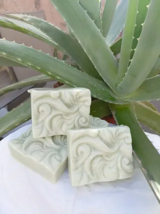 Jabón artesanal aloe vera