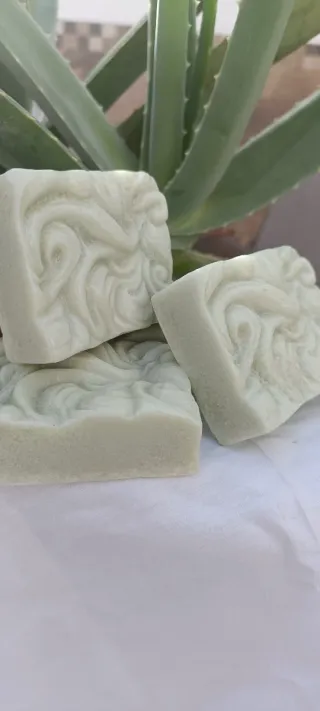 Jabón artesanal aloe vera