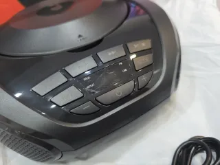 Reproductor CD Portátil Negro/Gris