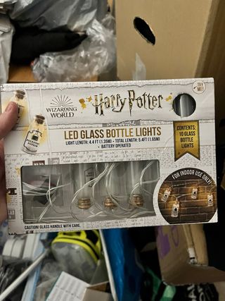 Luces LED Harry Potter Botellas Vidrio