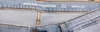 Pantalón Vaquero Amazon Essentials Slim Mince W36x